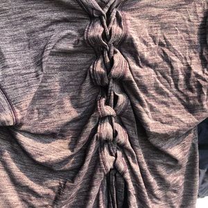 lululemon athletica Tops - Lululemon Tie Long Sleeve Tee lululemon athletica Tops - Lululemon Tie Long Sleeve Tee
